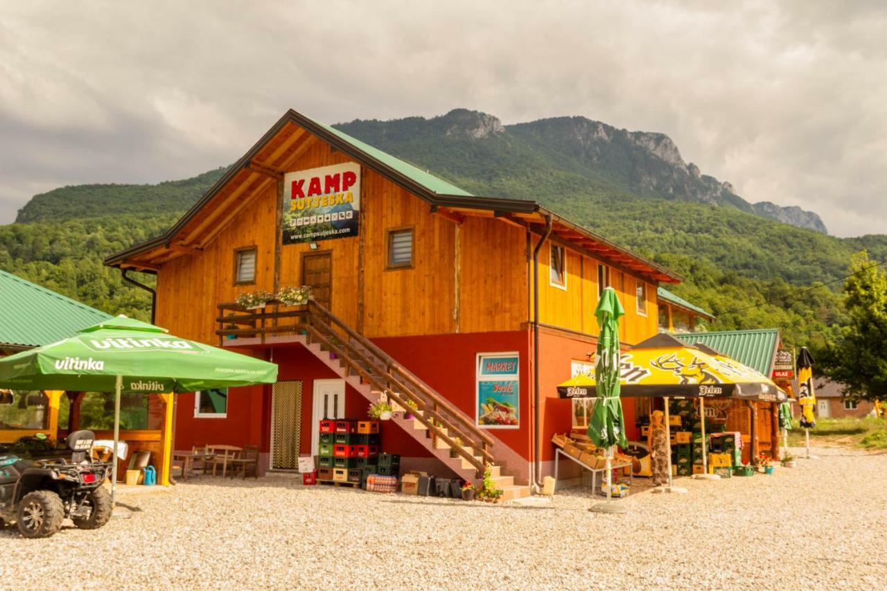 Hotel Camp Sutjeska Tjentiste Exterior foto